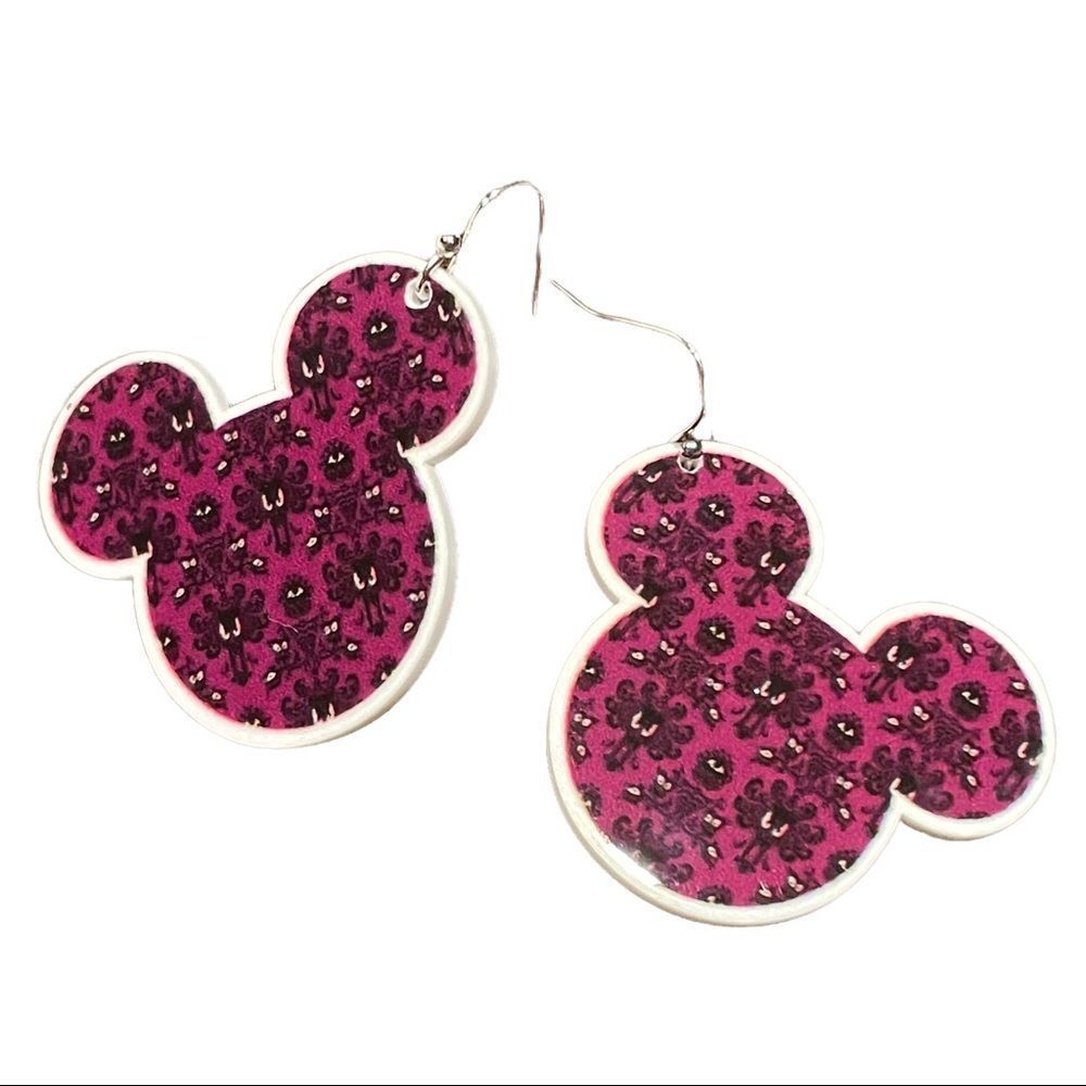 Haunted mansion Mickey earrings​